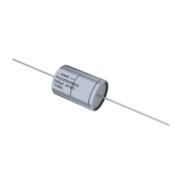 PEG220KL4270QE1 KEMET  Condensadores electrolíticos de aluminio